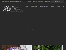 Tablet Screenshot of monsoonflowers.com